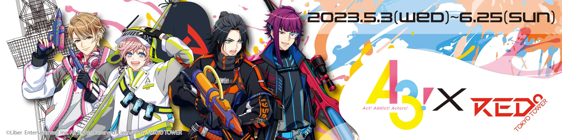 A3!×RED° 謎解き