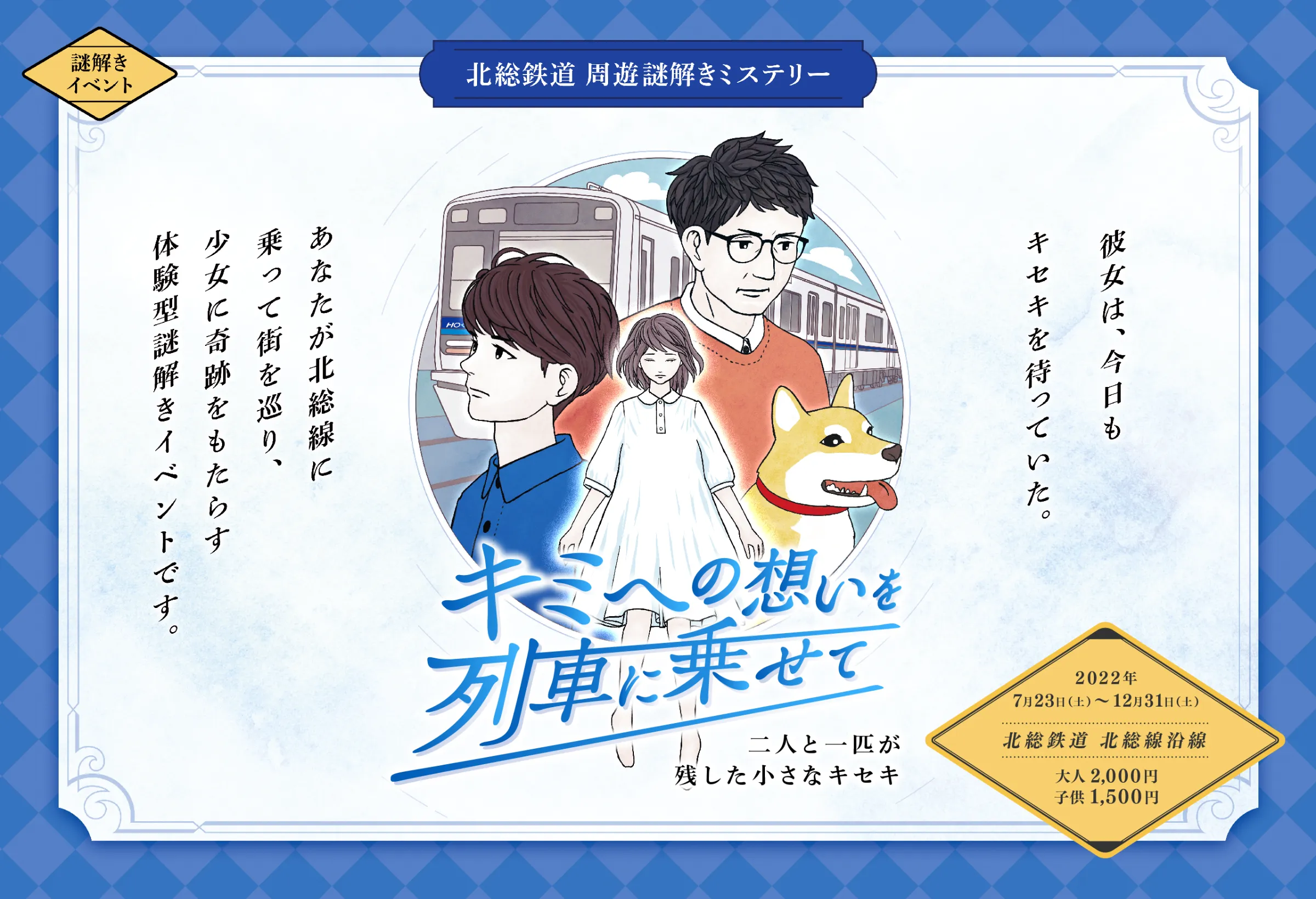 キミへの想いを列車に乗せて