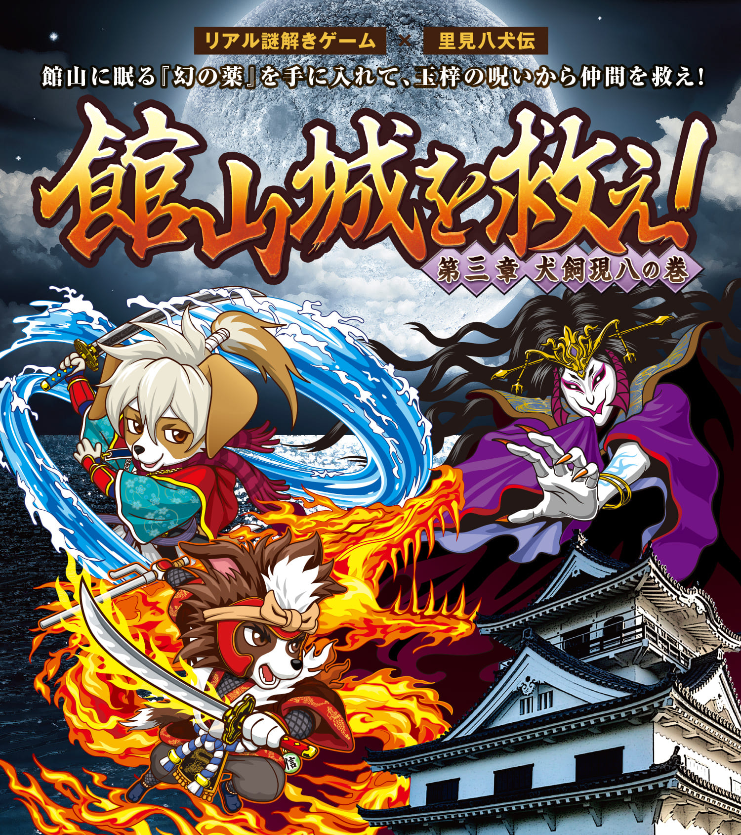 館山城を救え!第三章 犬飼現八の巻